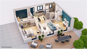 maison neuve à la vente -   49380  BELLEVIGNE EN LAYON, surface 52 m2 vente maison neuve - UBI480595325